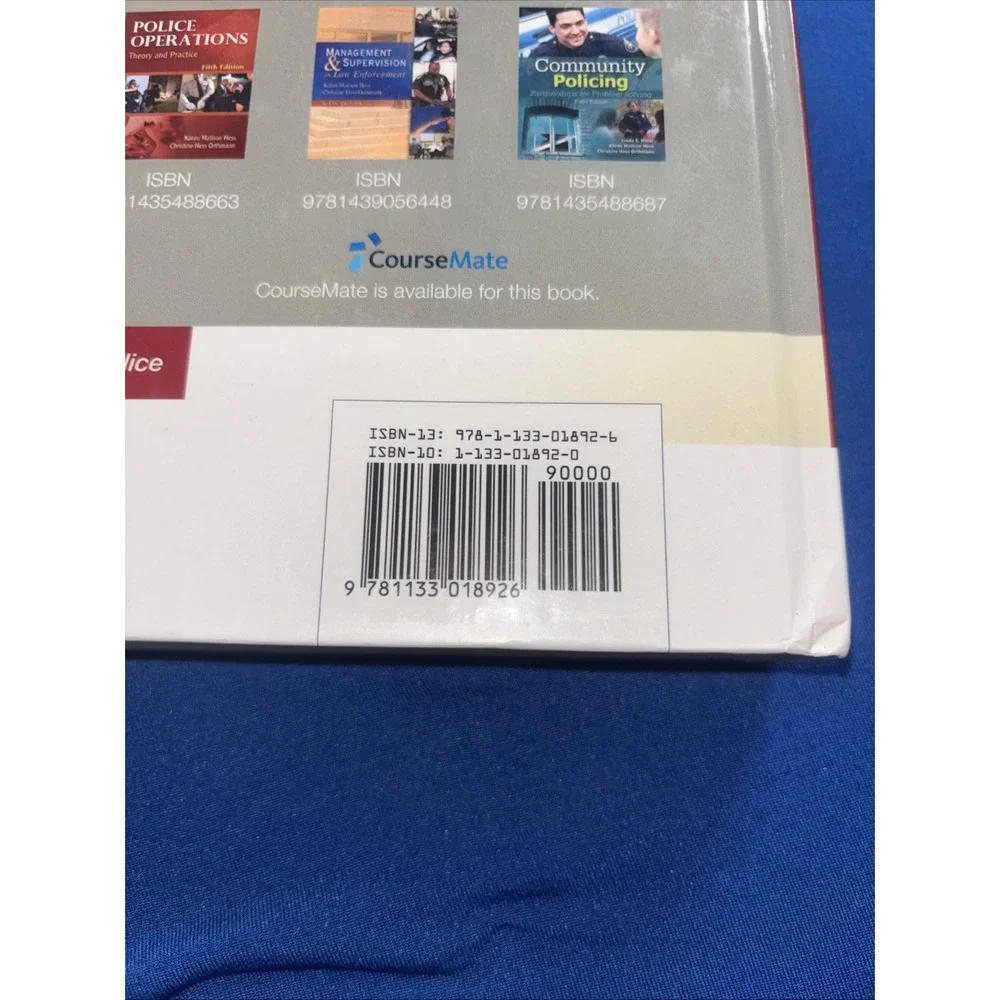 Criminal Investigation (10th edition) Christine Hess Orthman, Karen Matison Hess